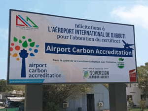 Aéroport de Djibouti – Certification Airport Carbon Accreditation
