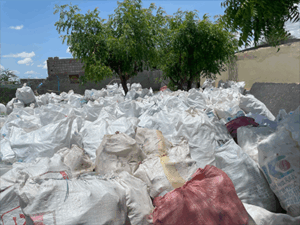 Gestion des déchets – Système de collecte en zones rurales